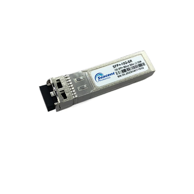 Διπλός LC DDM 850nm πομποδεκτών MMF οπτικός πομποδέκτης SR 300m SFP+ ενότητας 10Gb/S