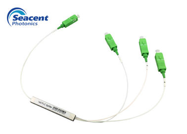 Θραύστης PLC οπτικών ινών Seacent, μίνι τύπος PLC 1x3 με το συνδετήρα SC/APC