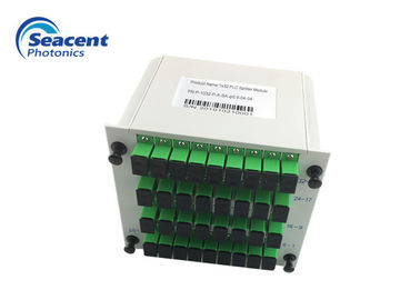 Βούλωμα στο θραύστη 1x32 0.9mm PLC ινών 0.5m άριστη ομοιομορφία καναλιών