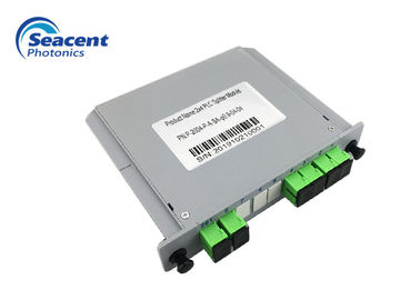 Συμπαγής θραύστης 2x4 PLC κασετών σχεδίου 7.8dB για το παθητικό οπτικό δίκτυο