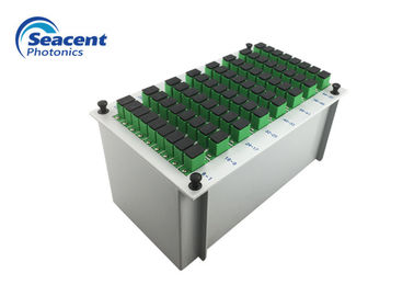 Θραύστης 2x64 0.9mm PLC ινών τύπων εισαγωγής με τη σταθερή πόλωση
