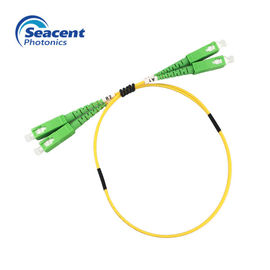 Sc στο Sc APC ενιαίο ντούμπλεξ 0.5m 1.0m 1.5m τρόπου σκοινιού μπαλωμάτων οπτικών ινών