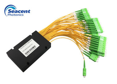 Splitter τύπου κασέτας υψηλής σταθερότητας 1X32 PLC Splitter για ενσύρματη τηλεόραση στο Διαδίκτυο
